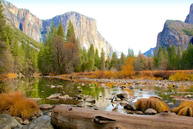 Yosemite Valley im Herbst, Kalifornien