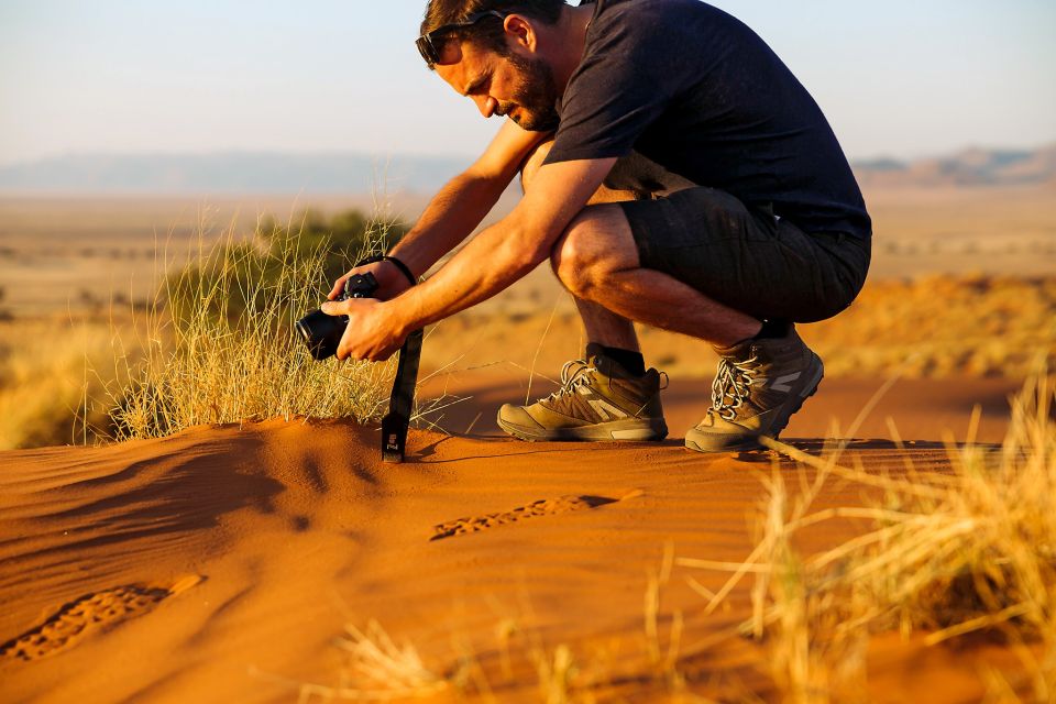 Perspektivwechsel in der Namib-Wüste