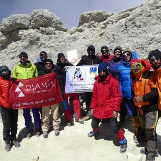 Gipfelfoto am Damavand