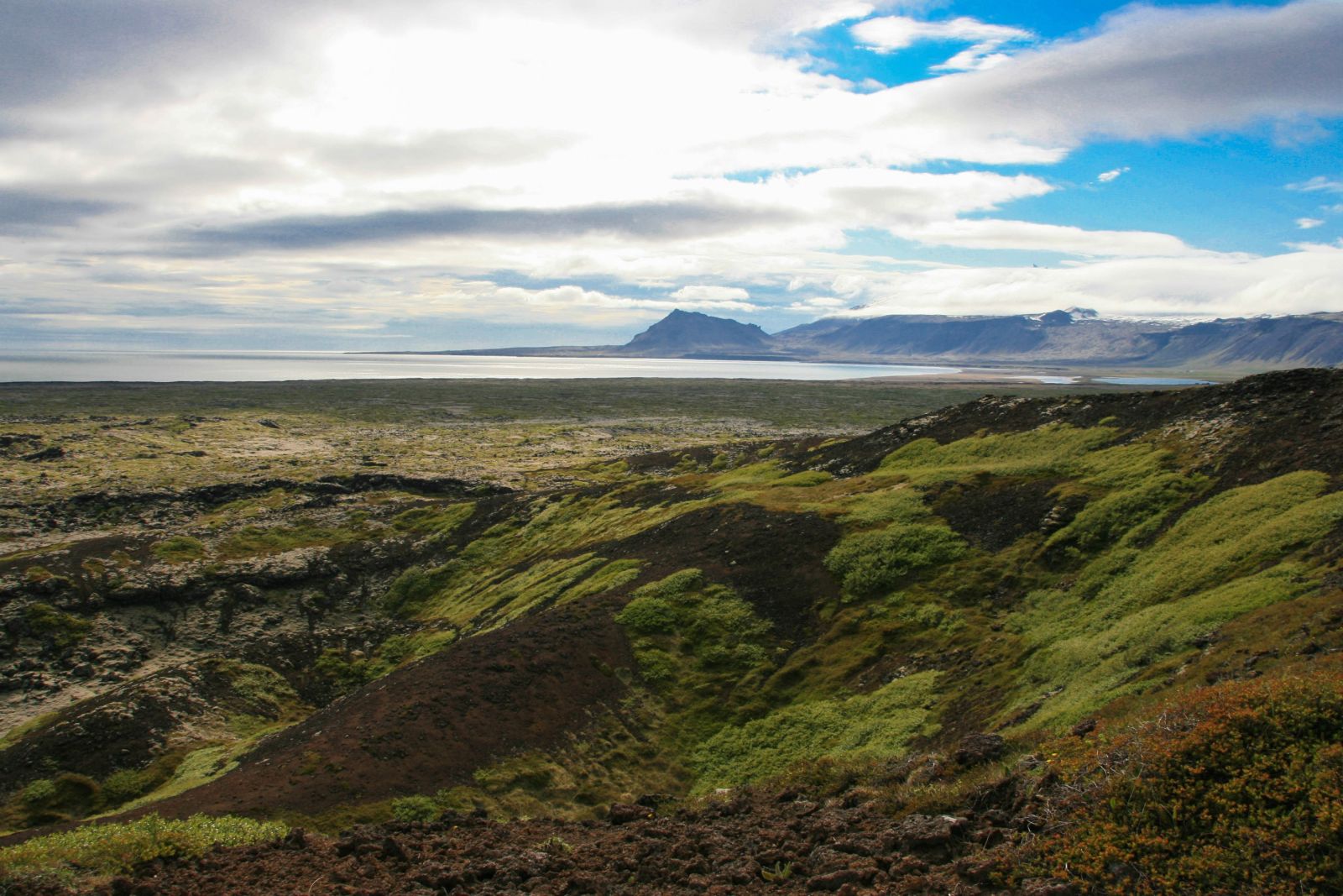 Unterwegs in der Buðahraun, Halbinsel Snæfellsnes