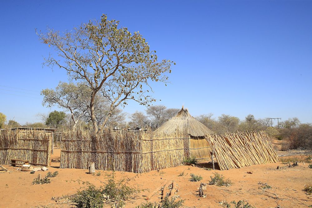 Siedlung im Norden Namibias