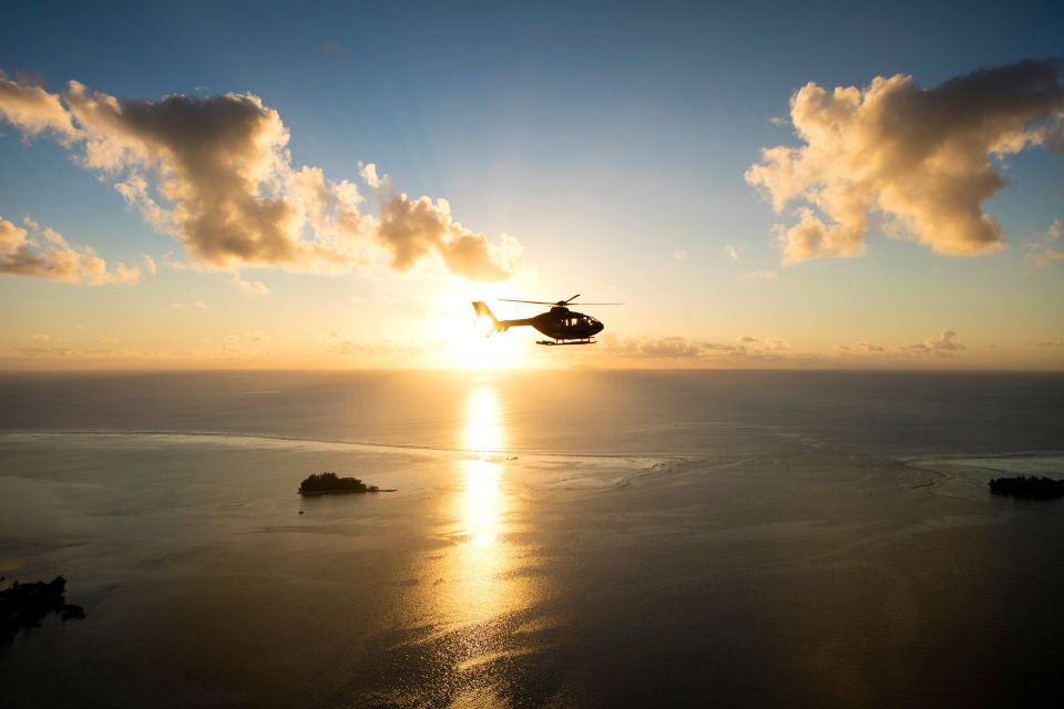 Helikopterflug über Bora Bora
