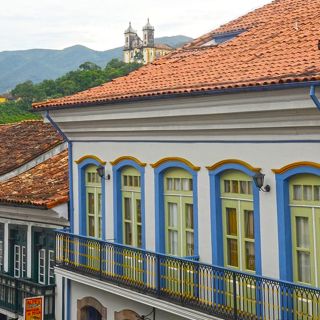 Historische Gebäude in Ouro Preto