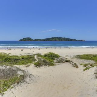 Strandzugang der Pousada Ilha Faceira in Florianopolis
