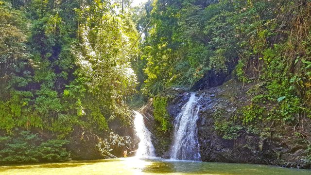 Lipad Wasserfall im Tabin Reservat