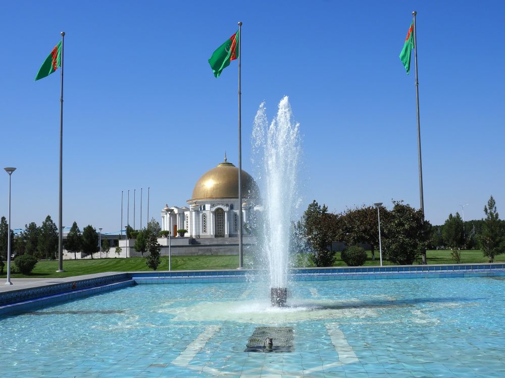 Die Turkmenbashi-Moschee in Kiptschak