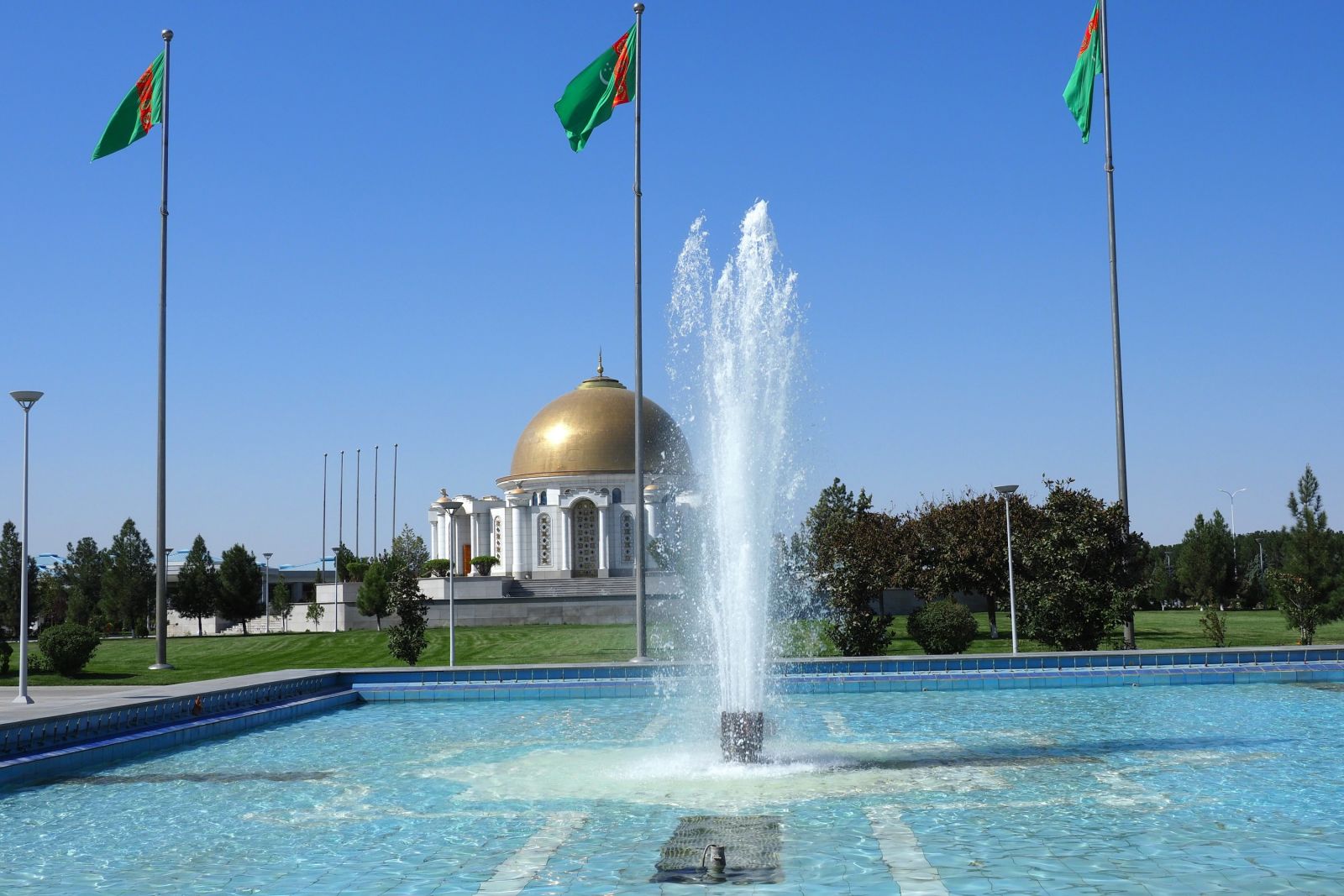 Die Turkmenbashi-Moschee in Kiptschak