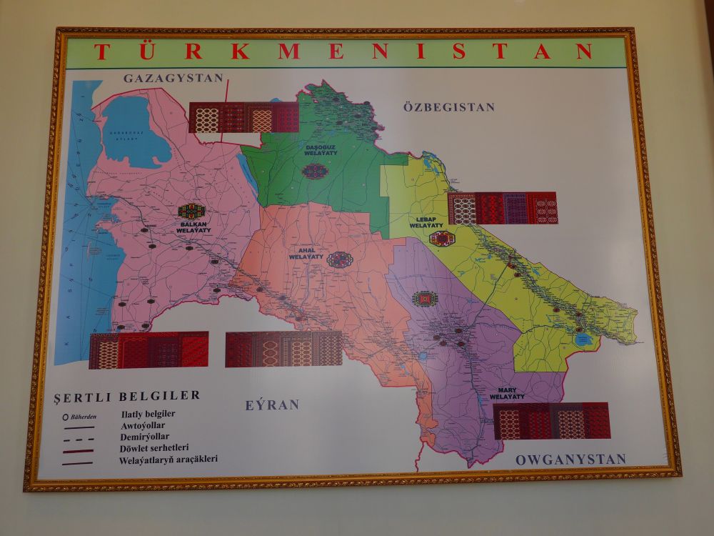 Turkmenistan in der Übersicht
