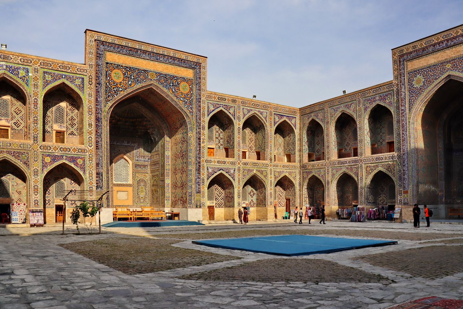 Im Registan in Samarkand