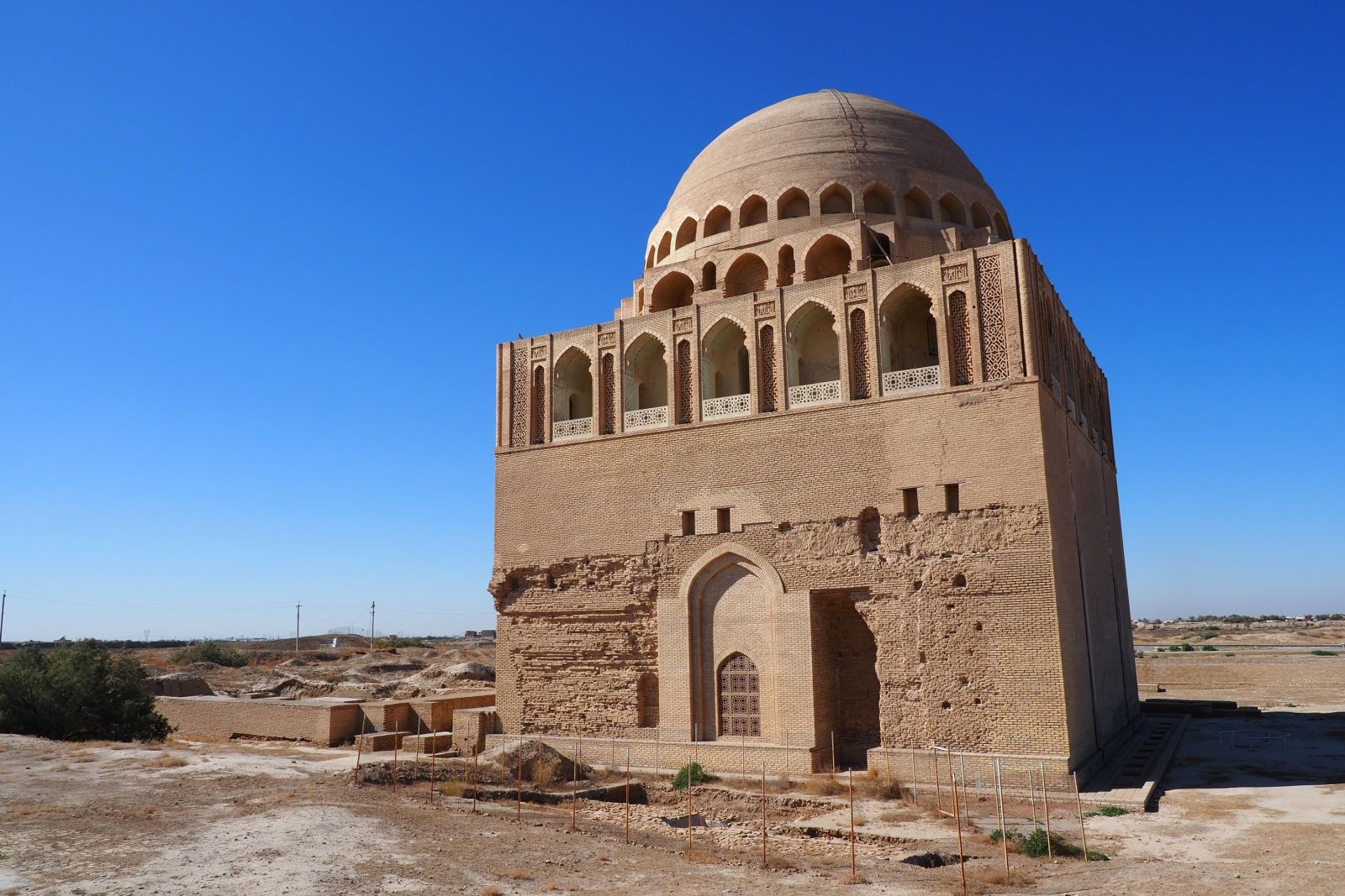 Merw – das Mausoleum von Sultan Sanjar