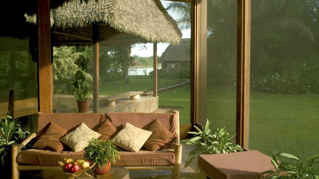 Lounge in der Reserva Amazonica