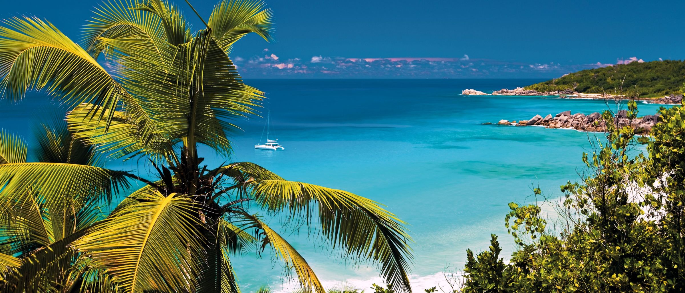 Traumstrand auf den Seychellen