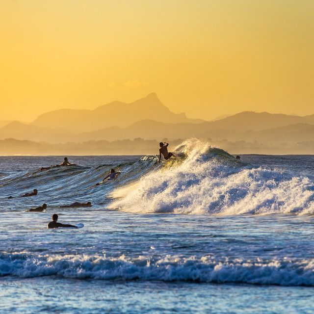 Surfing in Australien