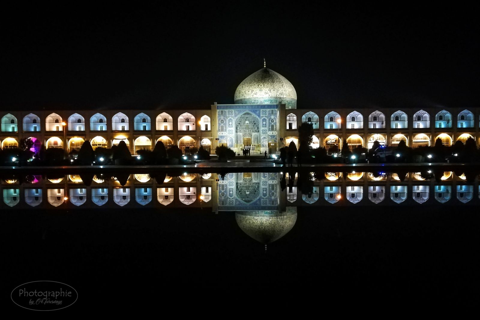 Imam-Platz am Abend