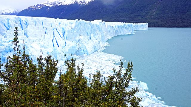 Am berühmten Perito-Moreno-Gletscher