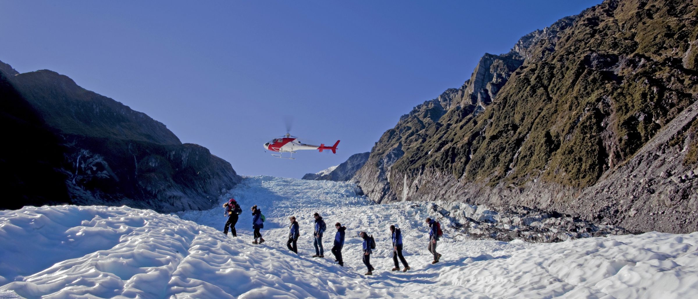 Gletscherwanderung auf dem Fox-Gletscher
