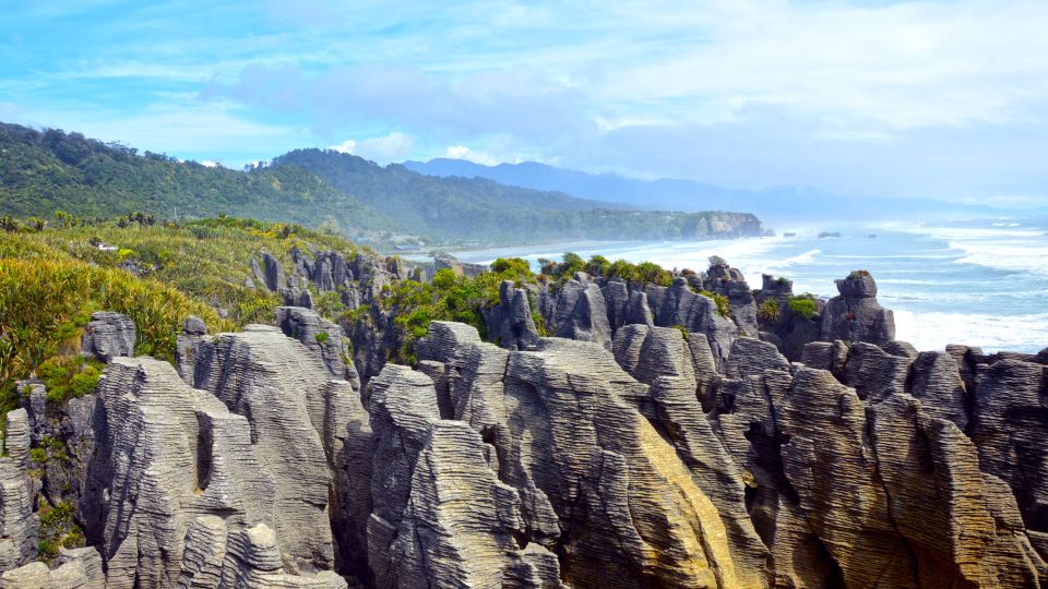 Die Pancake Rocks im Westen der Südinsel