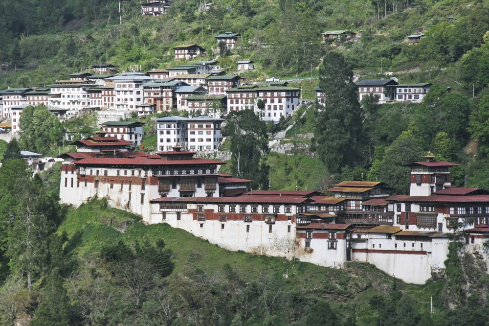 Dzong in Trongsa