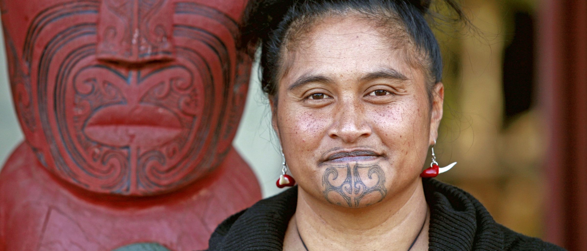 Gesichtsbemalung der Maori
