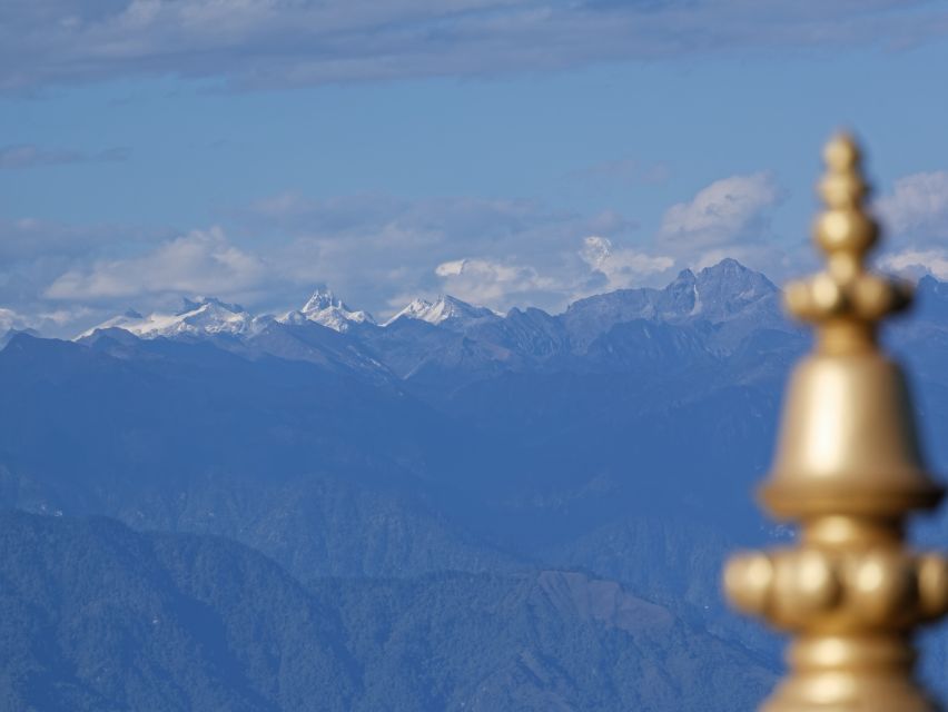 Blick auf Himalaya-Hauptkamm am Dochu-La-Pass