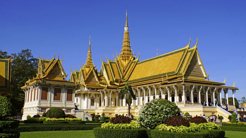 Hauptgebäude des Königspalastes in Phnom Penh © Diamir