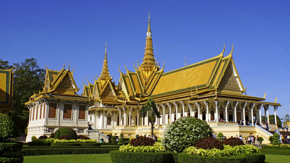 Hauptgebäude des Königspalastes in Phnom Penh