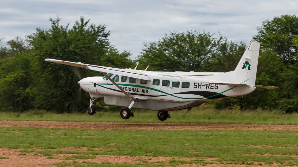 Der Kogatende Airstrip in der nördlichen Serengeti, Tansania