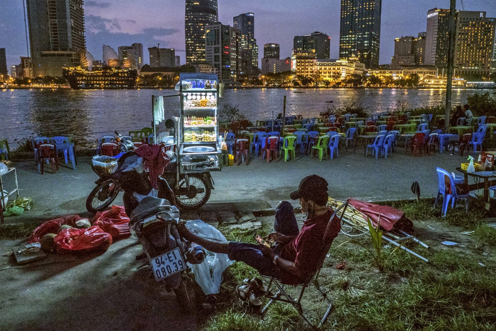 Ein Moment der Stille in Saigon