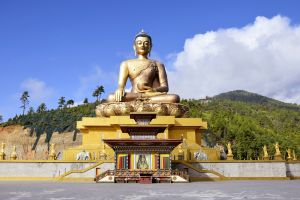 sitzender Buddha (Kuenselphodrang) in Thimphu