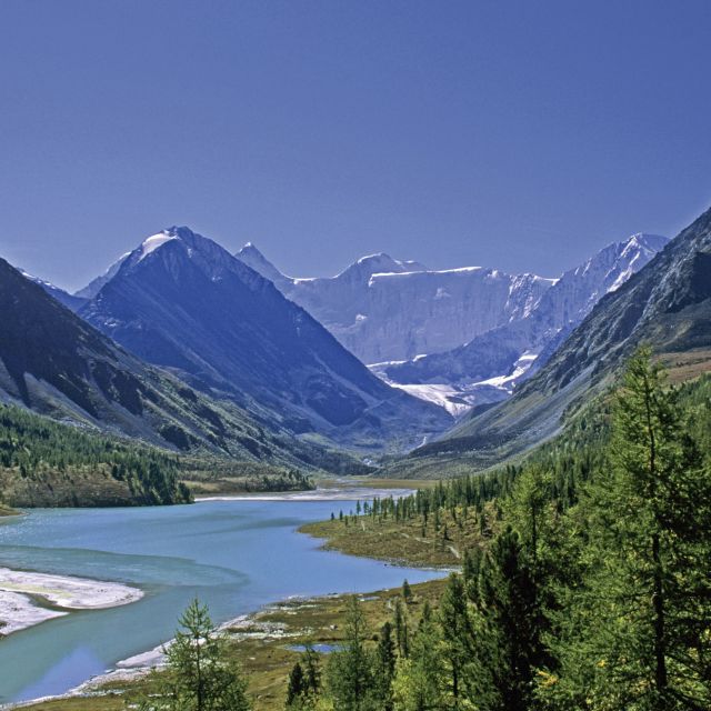 Altai Panorama mit Belucha