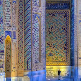Samarkand Registan in Usbekistan