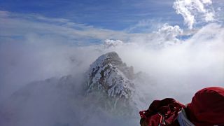 Der zweithöchste Gipfel (Alexandra Peak – 5091 m) des Mount-Stanley-Massivs im Ruwenzori-Gebirge