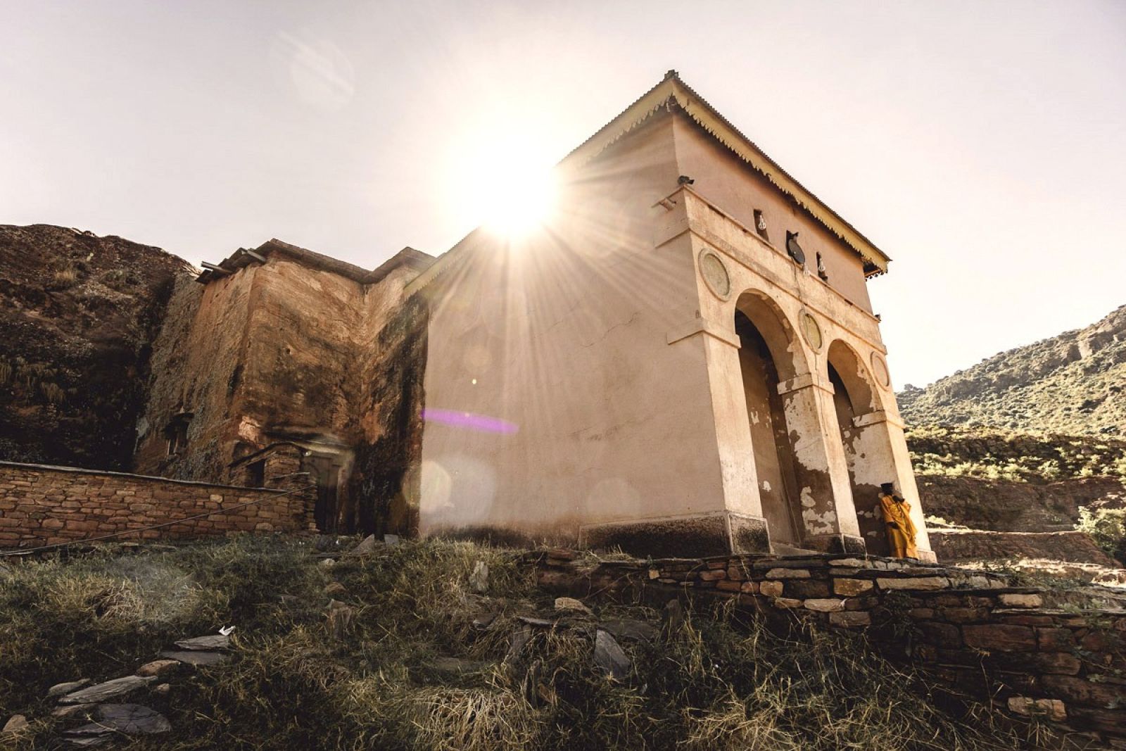 Die Kirche Abreha Atsbeha in der Tigray Region