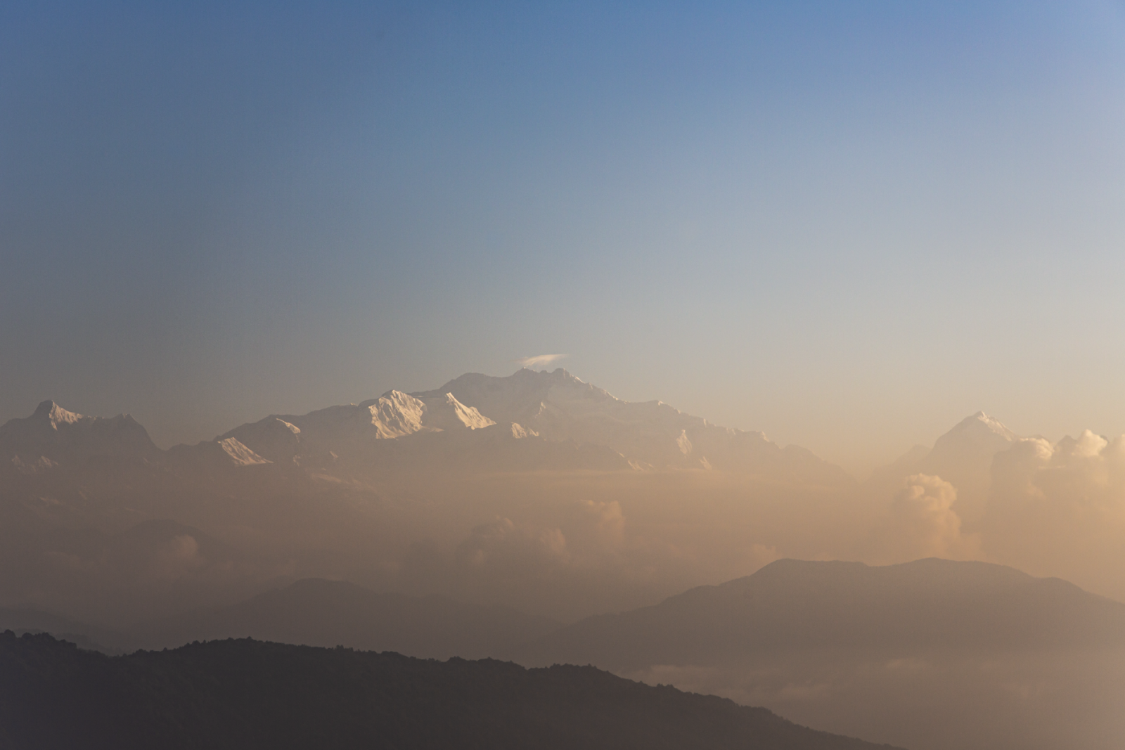 Bergpanorama Nepal und Indien