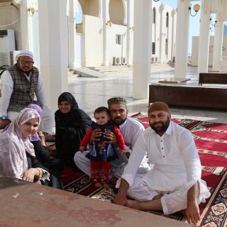 Pilger in Dschidda (Jeddah)