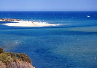 Strand bei Tavira, östliche Algarve