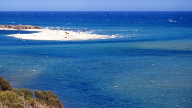 Strand bei Tavira, östliche Algarve