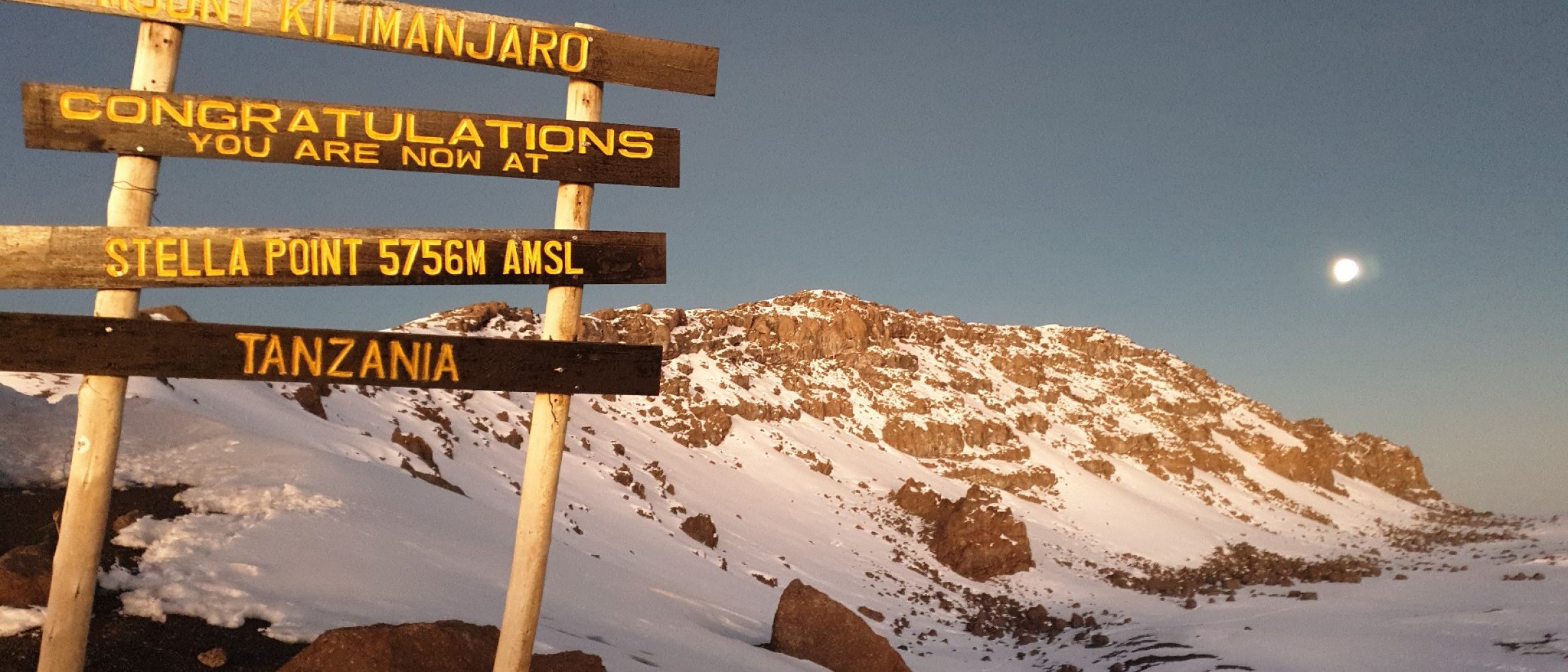 Kilimanjaro, Stella Point (5756 m)
