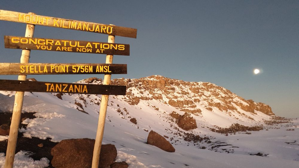 Kilimanjaro, Stella Point (5756 m)
