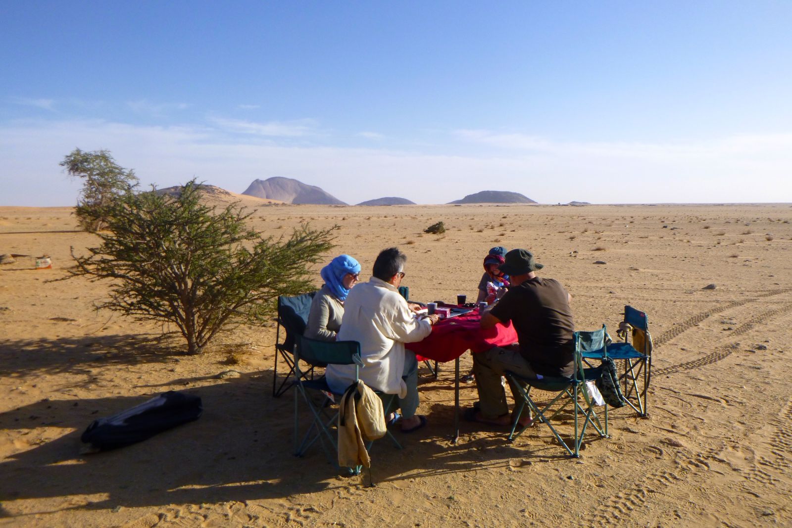 Mittag im der Wüste
