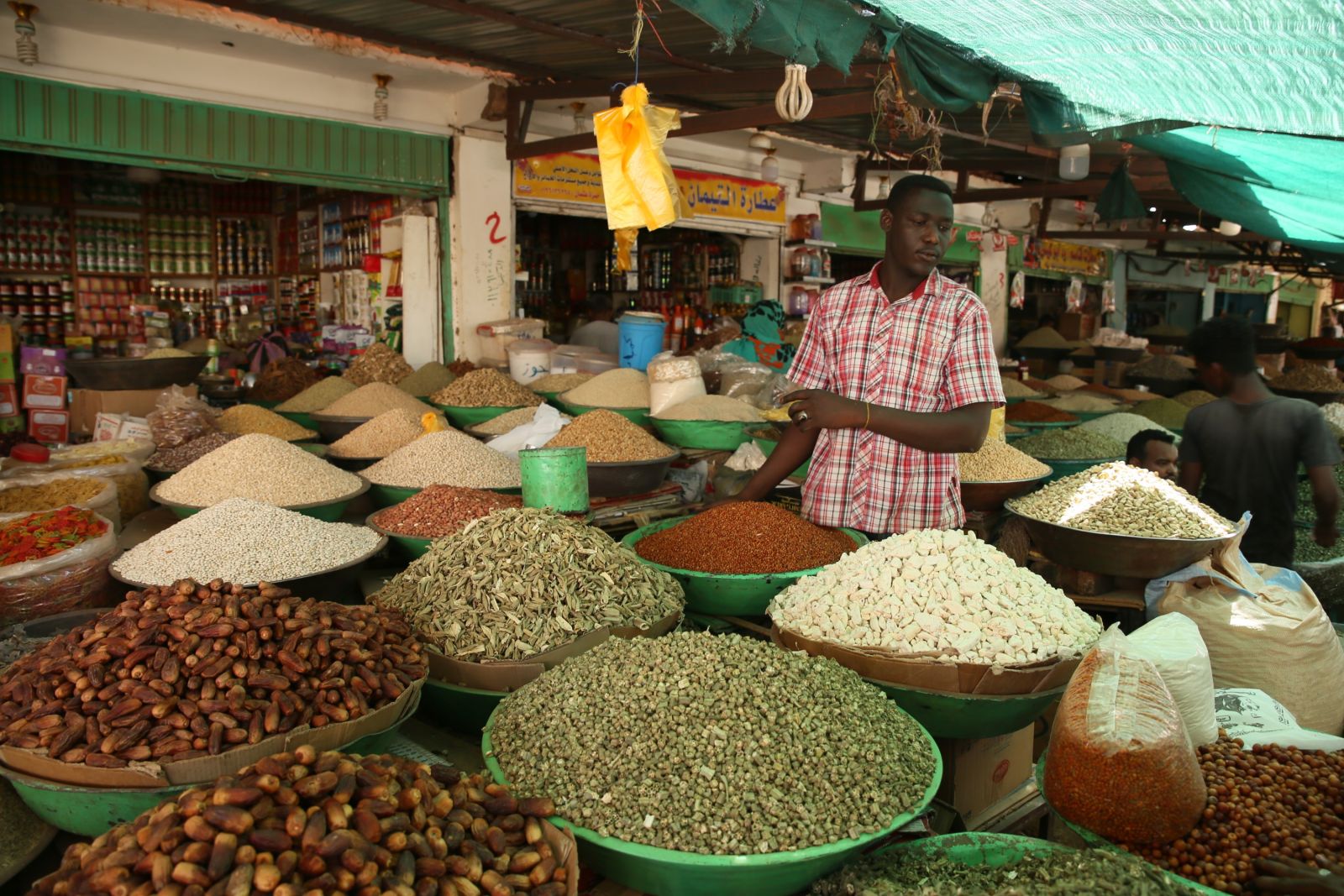 Lebensmittelmarkt in Omdurman