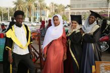 Studenten in Khartum