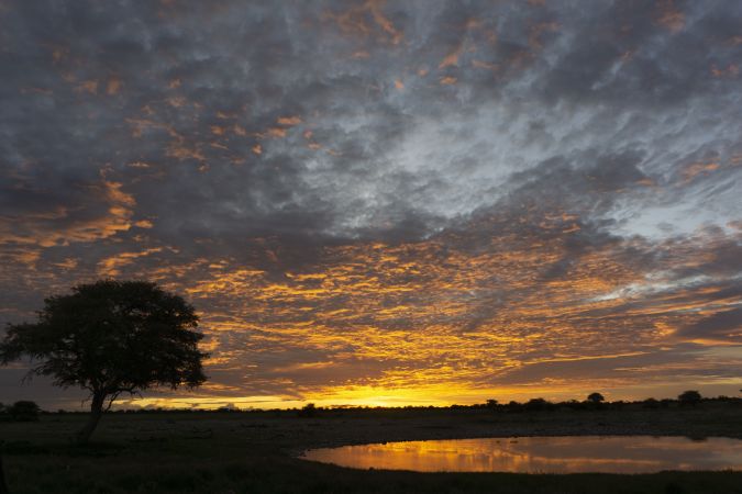 Sonnenuntergang in Afrika © Diamir