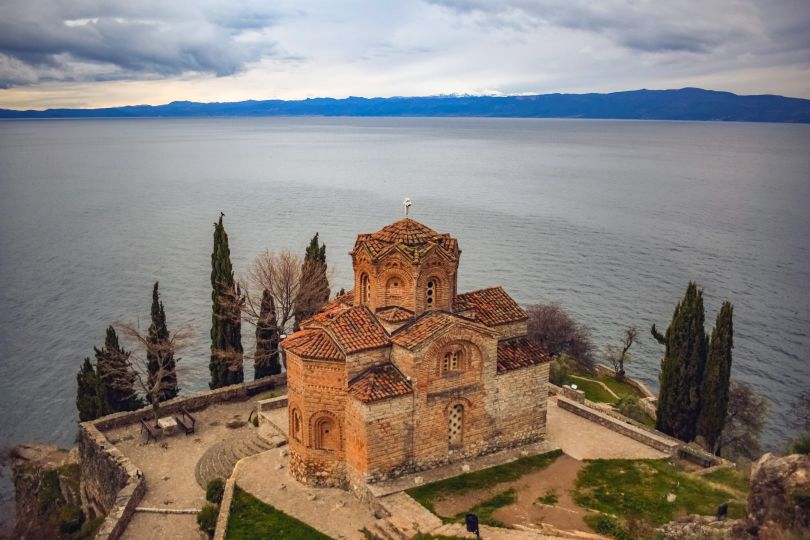 Kirche des Heiligen Johannes von Kaneo am Ohridsee