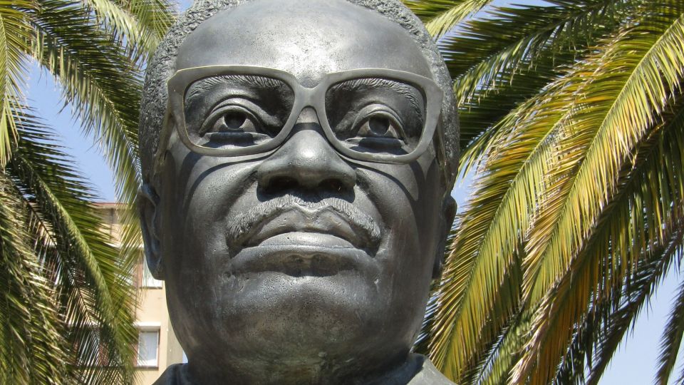 Statue von Agostinho Neto in Windhoek, Namibia