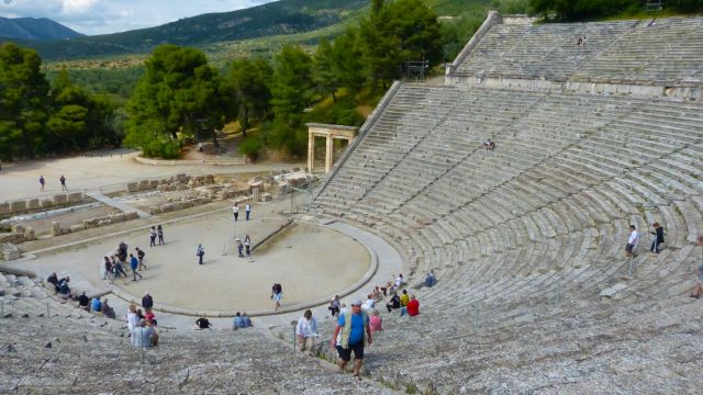 Das Amphittheater von Epidaurus