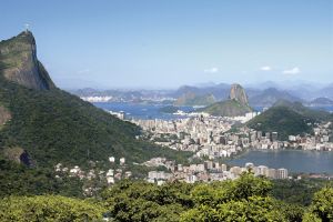 Blick auf Rio de Janeiro