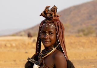 Himbafrau in der Kaokoveld-Region
