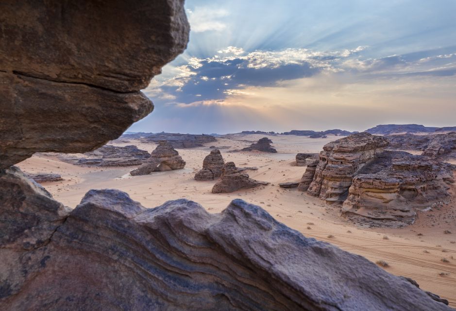 Felsenlandschaft in Saudi-Arabien