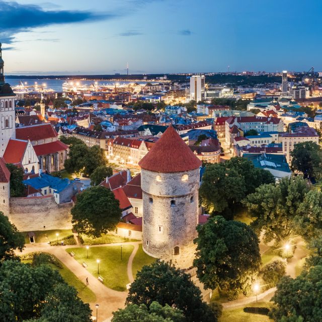 Die Altstadt von Tallinn in Estland